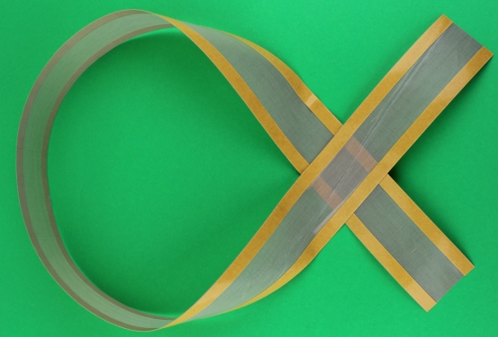 1 Meter PTFE beschichtet Gewebeband Teflonband